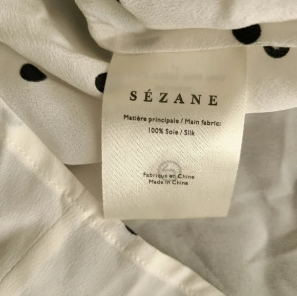 Sezane Florence Blouse - Picture 2 of 7